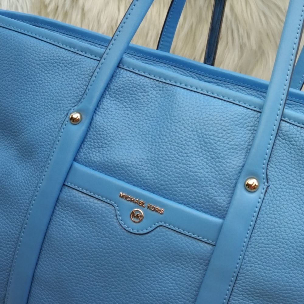 🆕 NWOT Michael Kors Large Beck Tote - Picture 4 of 9